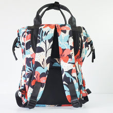Load image into Gallery viewer, LITTLE BRU DIAPER BAG FLORAL MULTI