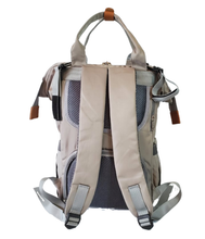 Load image into Gallery viewer, LITTLE BRU DIAPER BAG BLACK GREEN